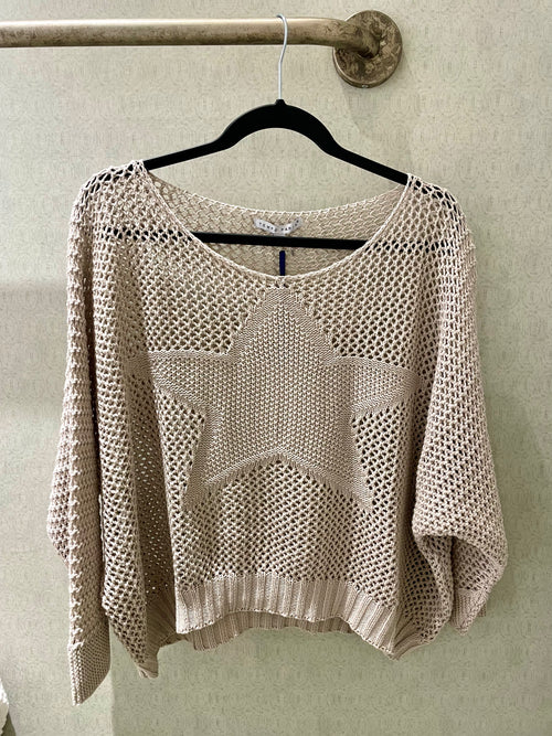 Open Star Sweater