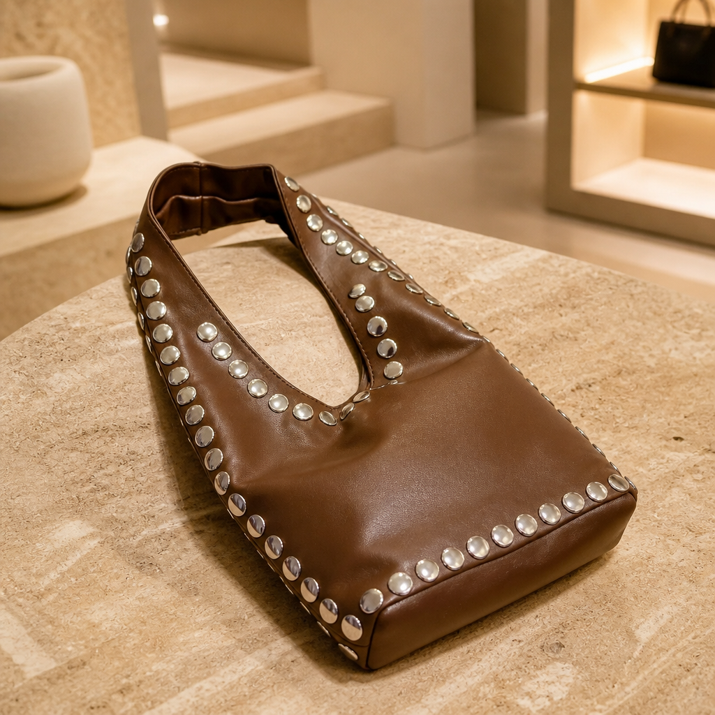 Stud Shoulder Bag