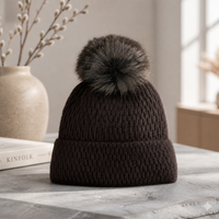 Honeycomb Pom Pom Hat Gpt