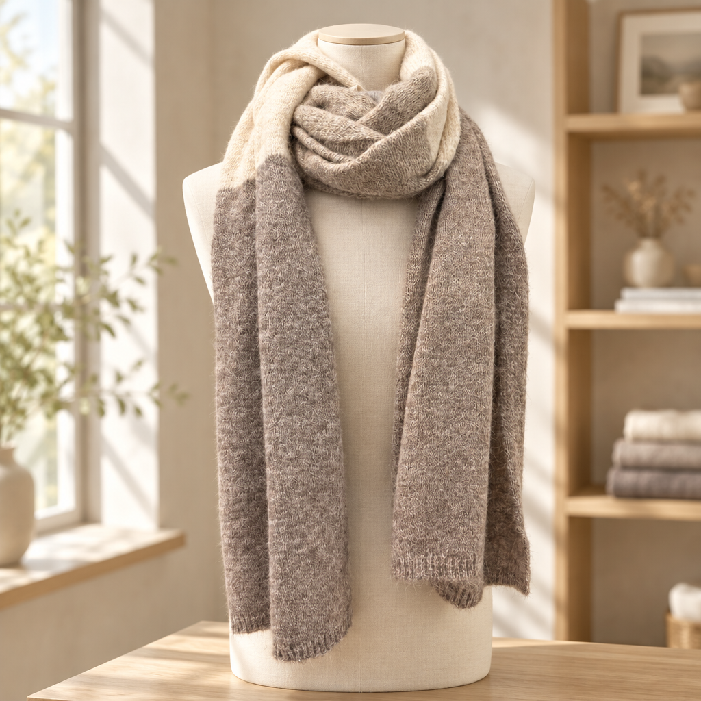 So Soft Color Block Scarf