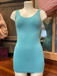 Reversible V or U Neckline Seamless Tank