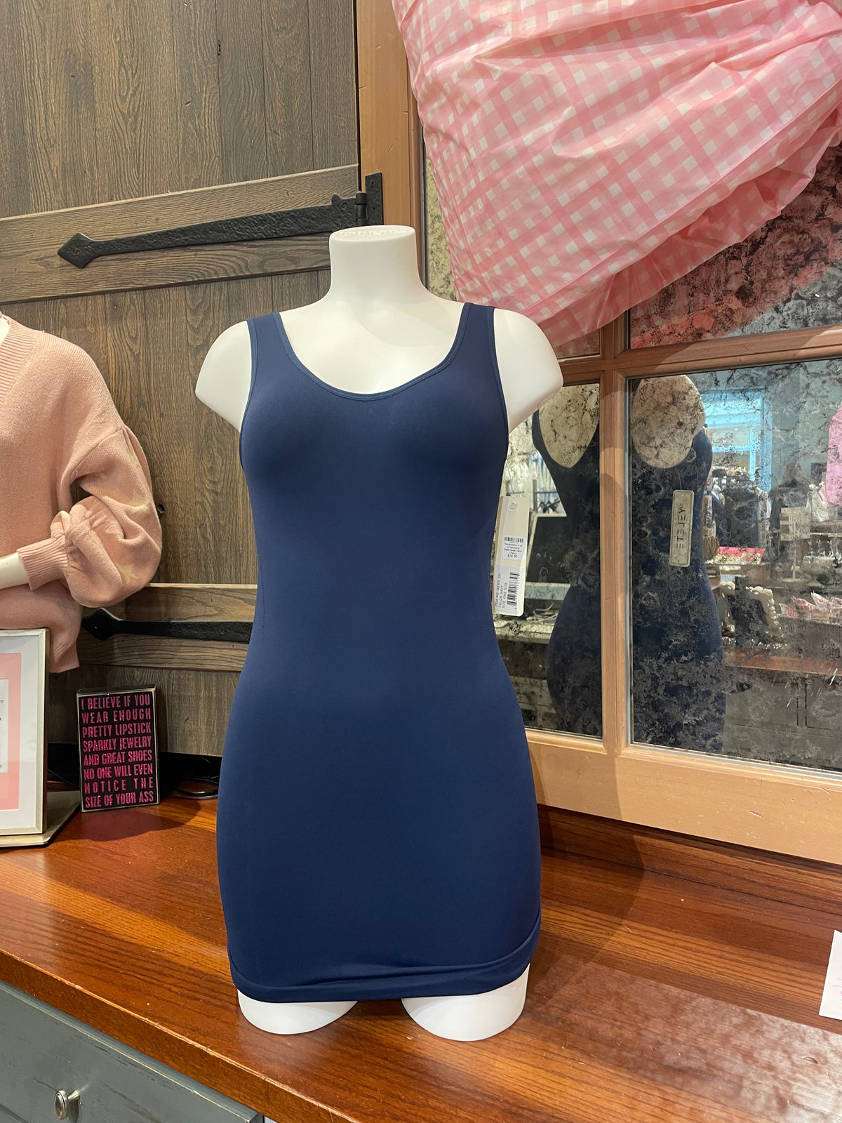 Reversible V or U Neckline Seamless Tank