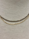 Double Layer Beaded and Link