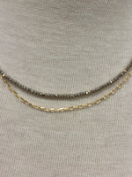 Double Layer Beaded and Link