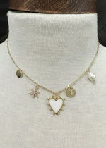 Dainty Heart Charm Necklace