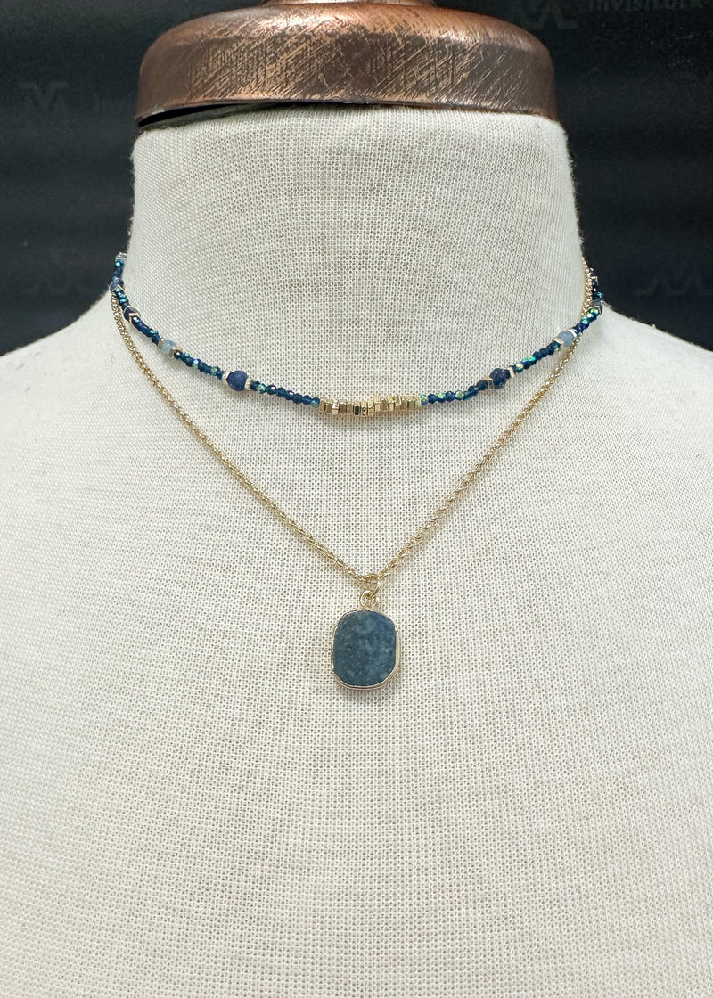 Blue Eyes Necklace