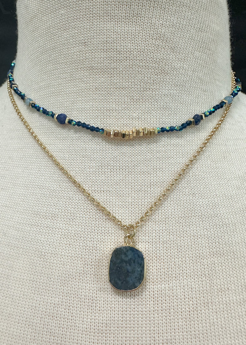 Blue Eyes Necklace