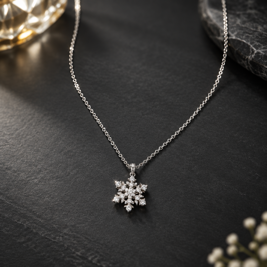 Medium Snowflake Pendant