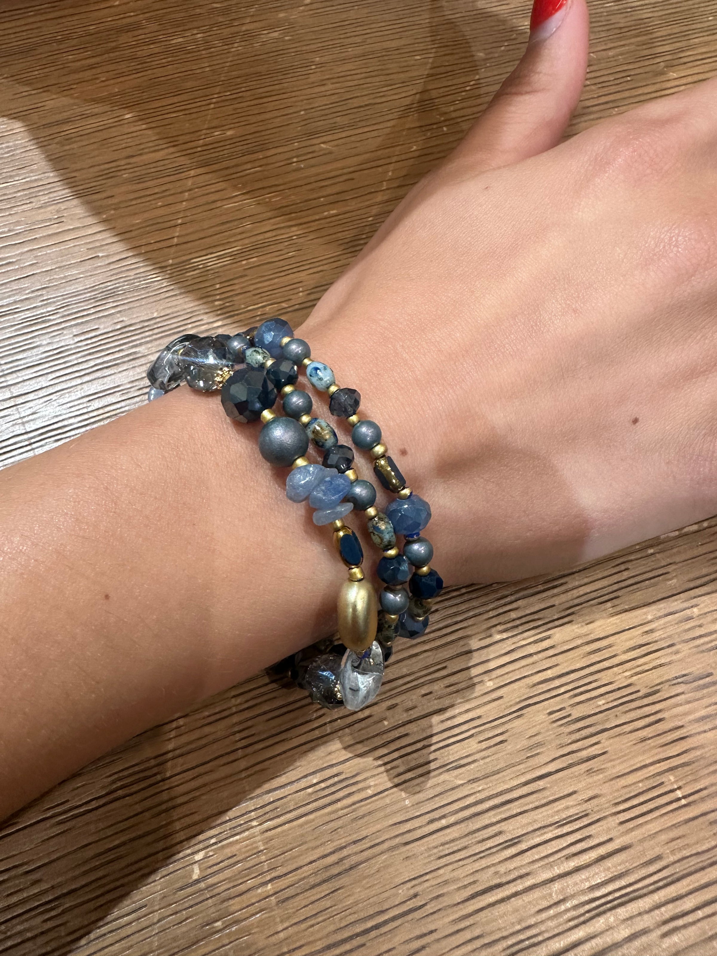 The Bold Blue Bracelet