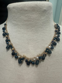 blue night necklace