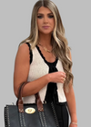 Tie Knit Vest