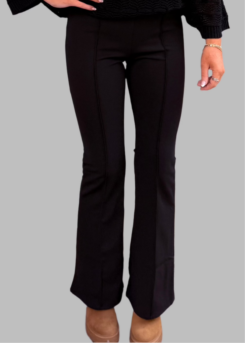 Fit and Flare Seam Pants