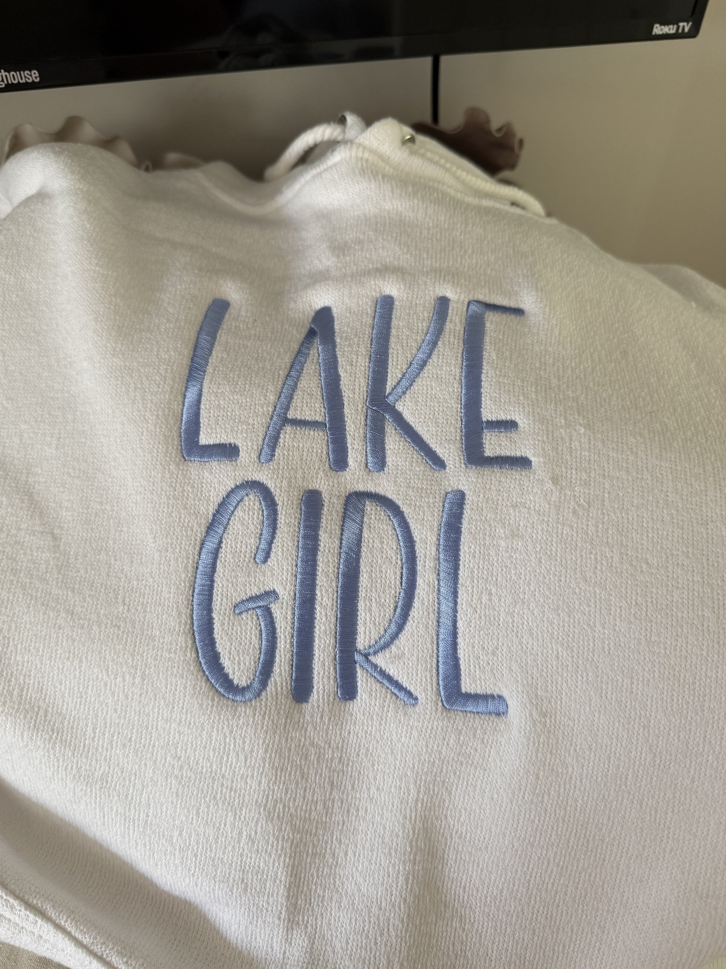 Lake Girl On Nantucket Hoodie