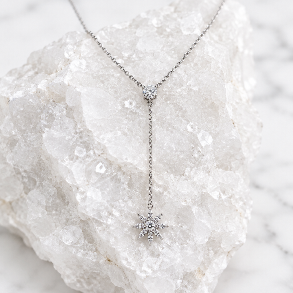 Starburst Y Necklace