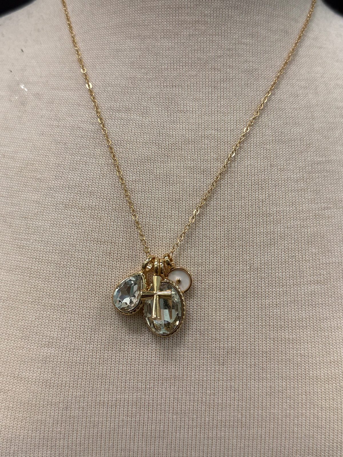 Oval Charm Necklace