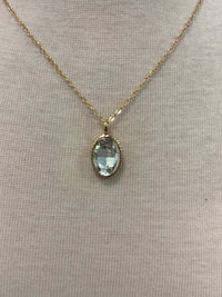 Oval Charm Necklace