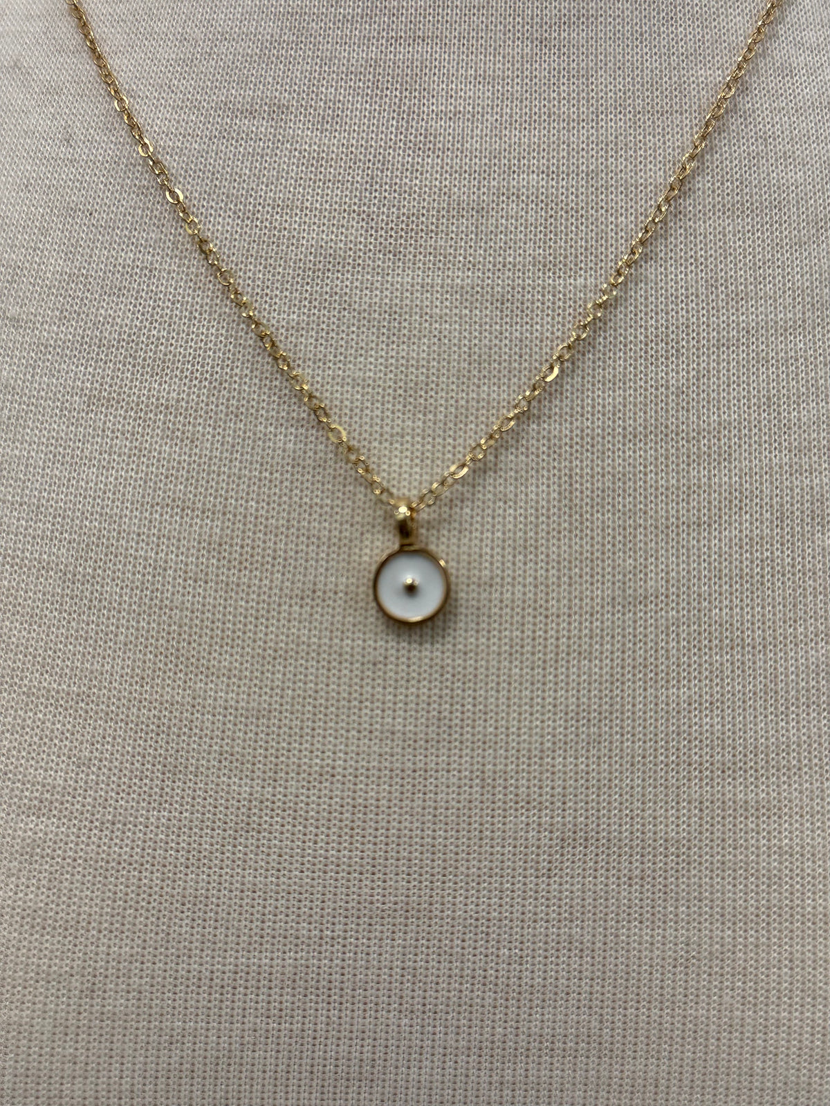 Oval Charm Necklace