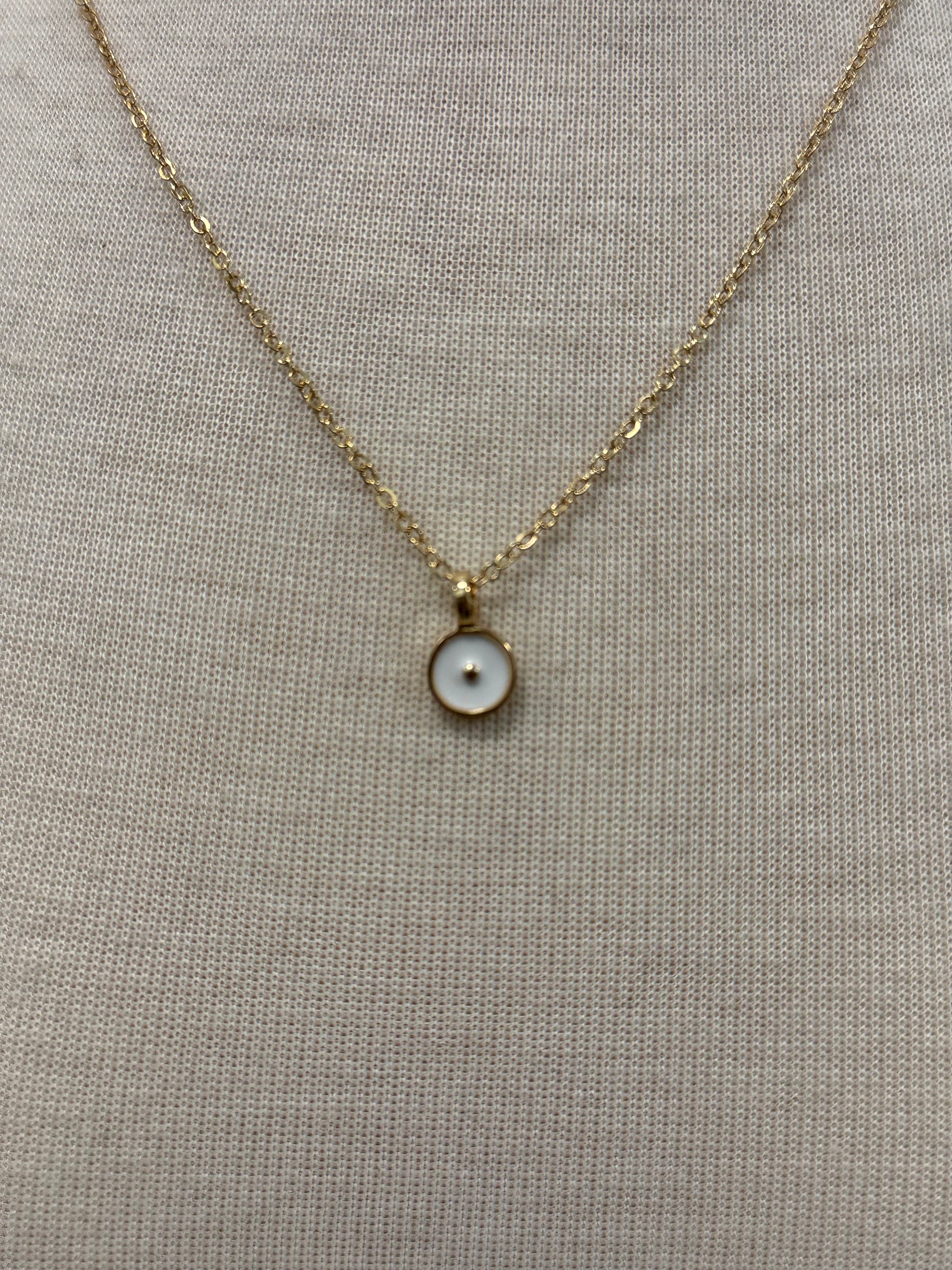 Oval Charm Necklace