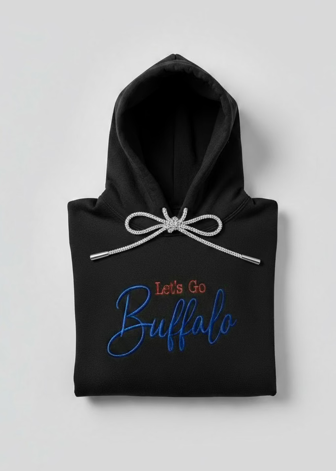 Lets go Hoodies w Bling String