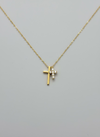 Double Cross Necklace