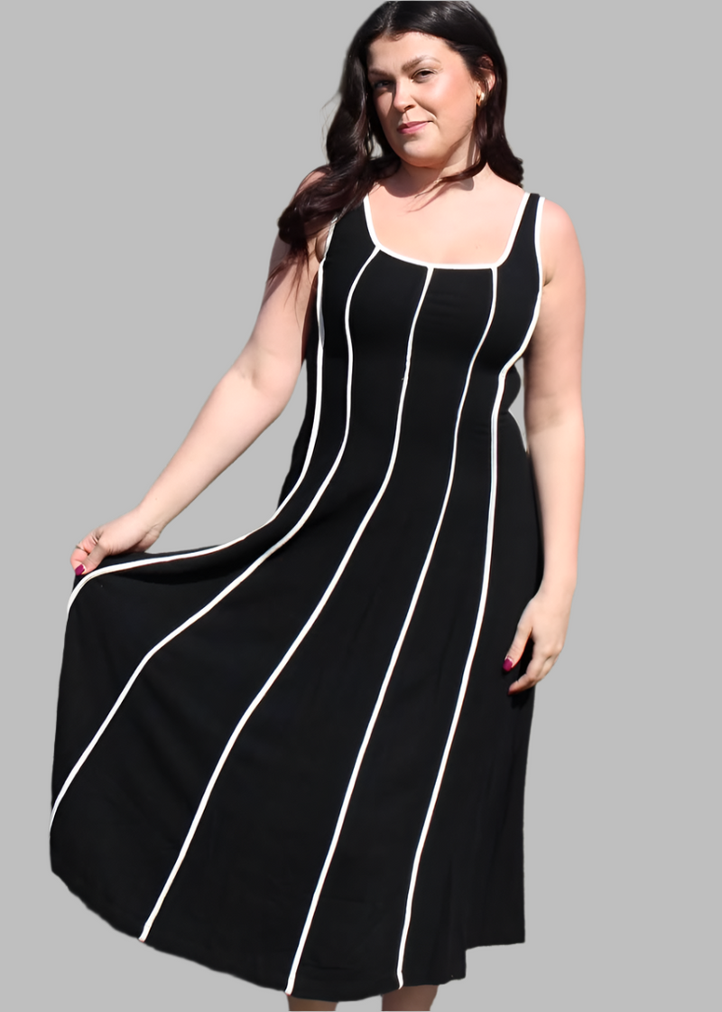Linen Midi Dress