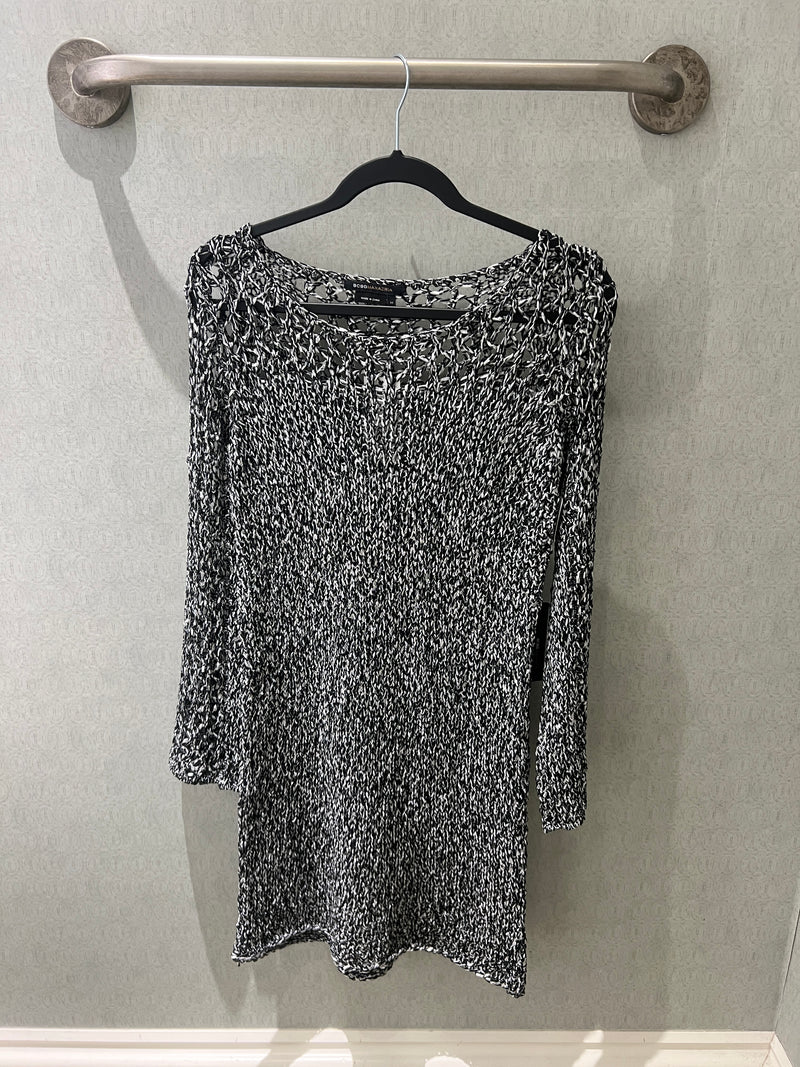 Flair Sleeve Knit Dress