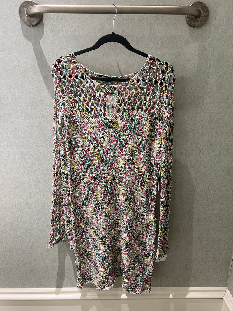 Flair Sleeve Knit Dress