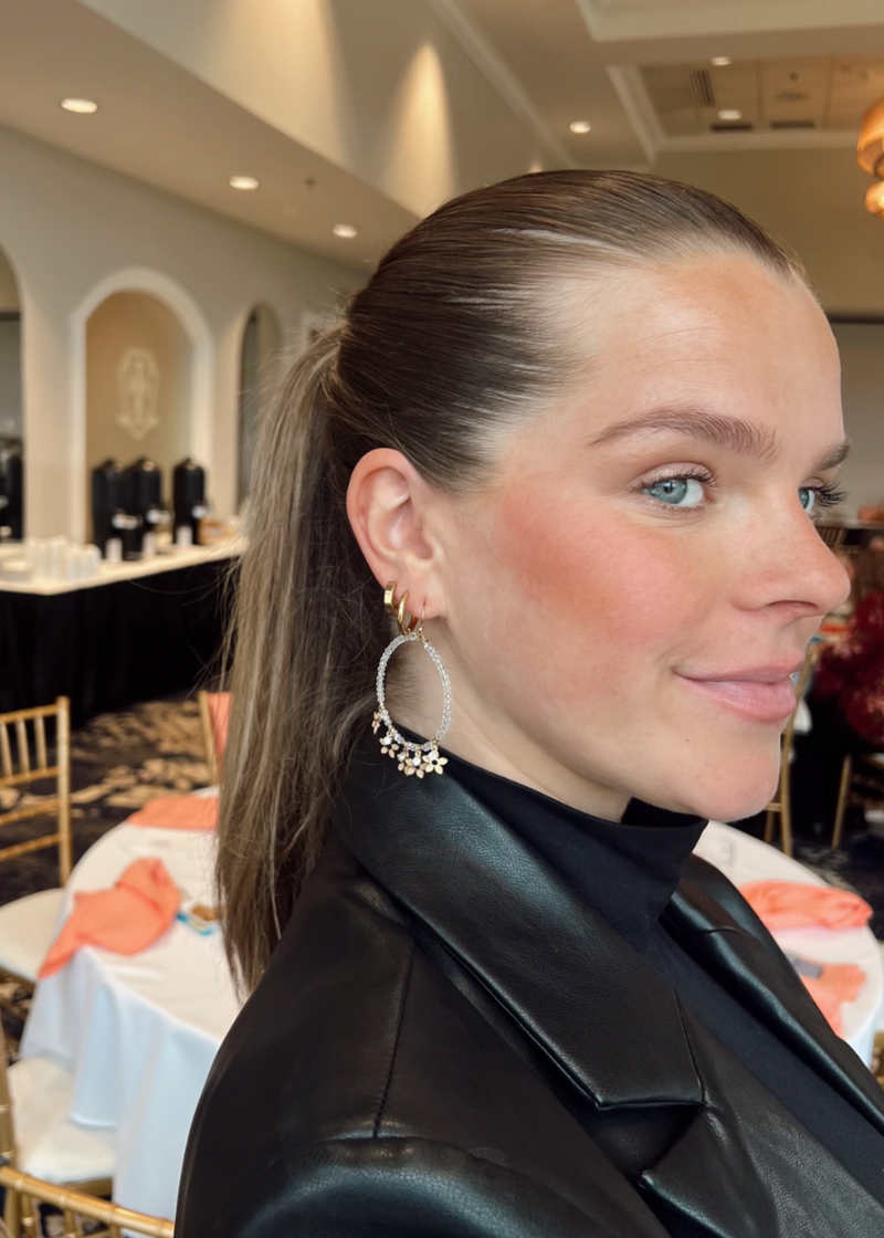 Flirty Flowers Earring