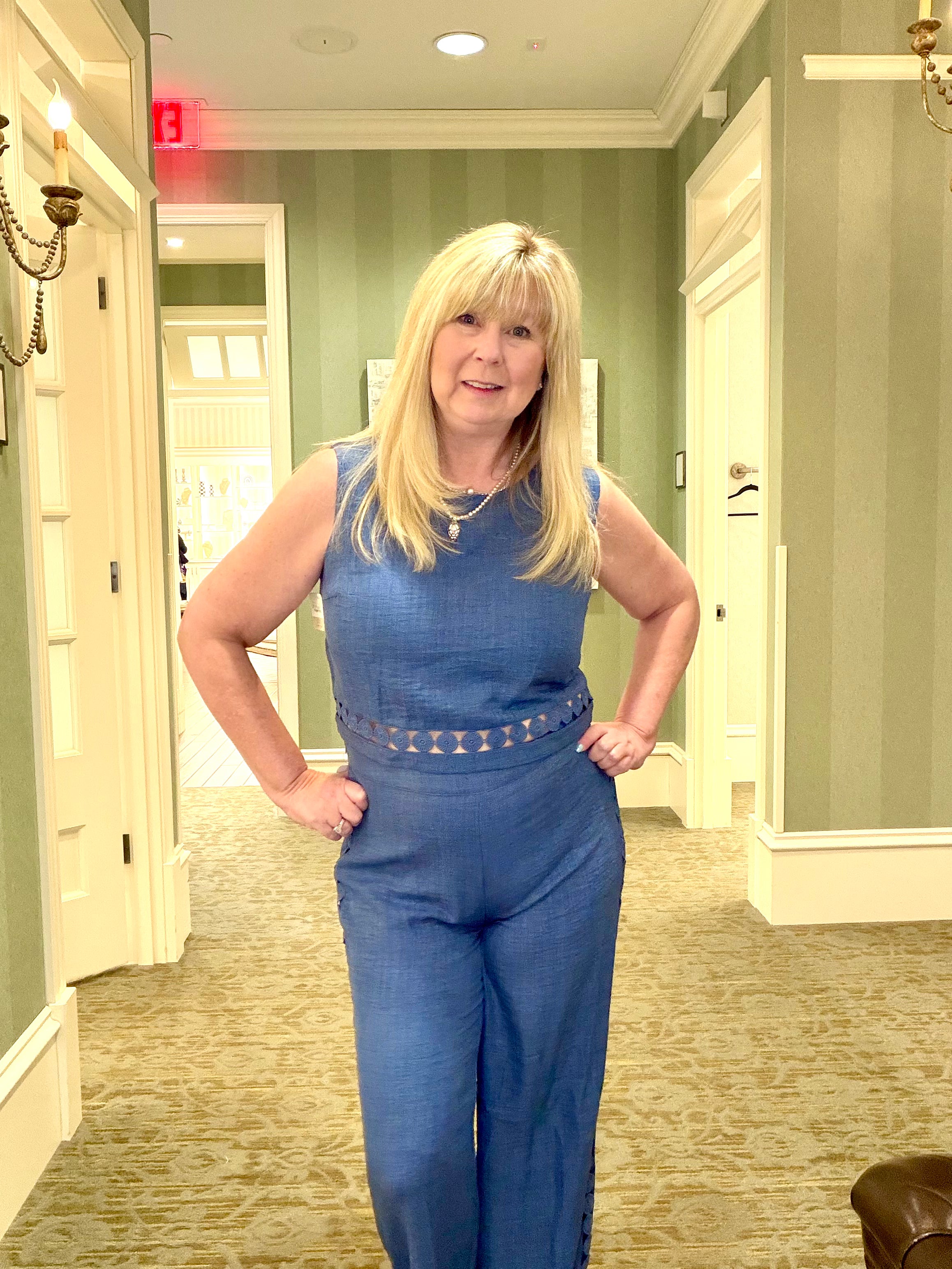 Lace Trim Detail Top