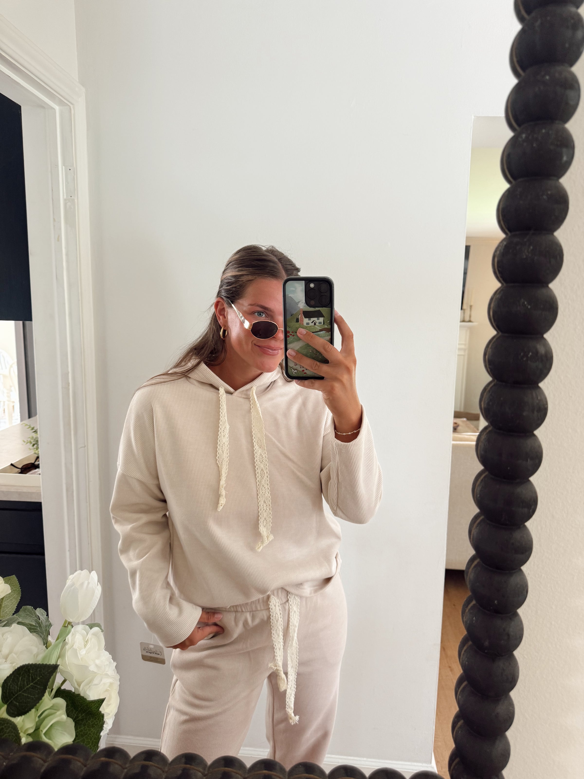 Drawstring Pullover Hoodie