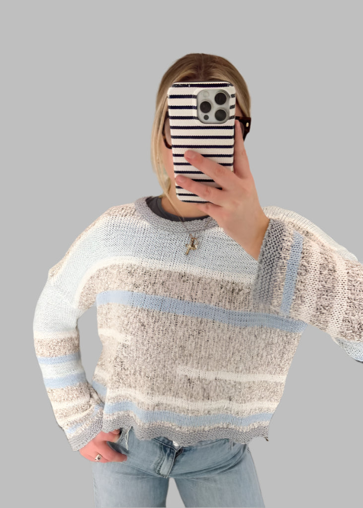 Multicolor Stripe Sweater