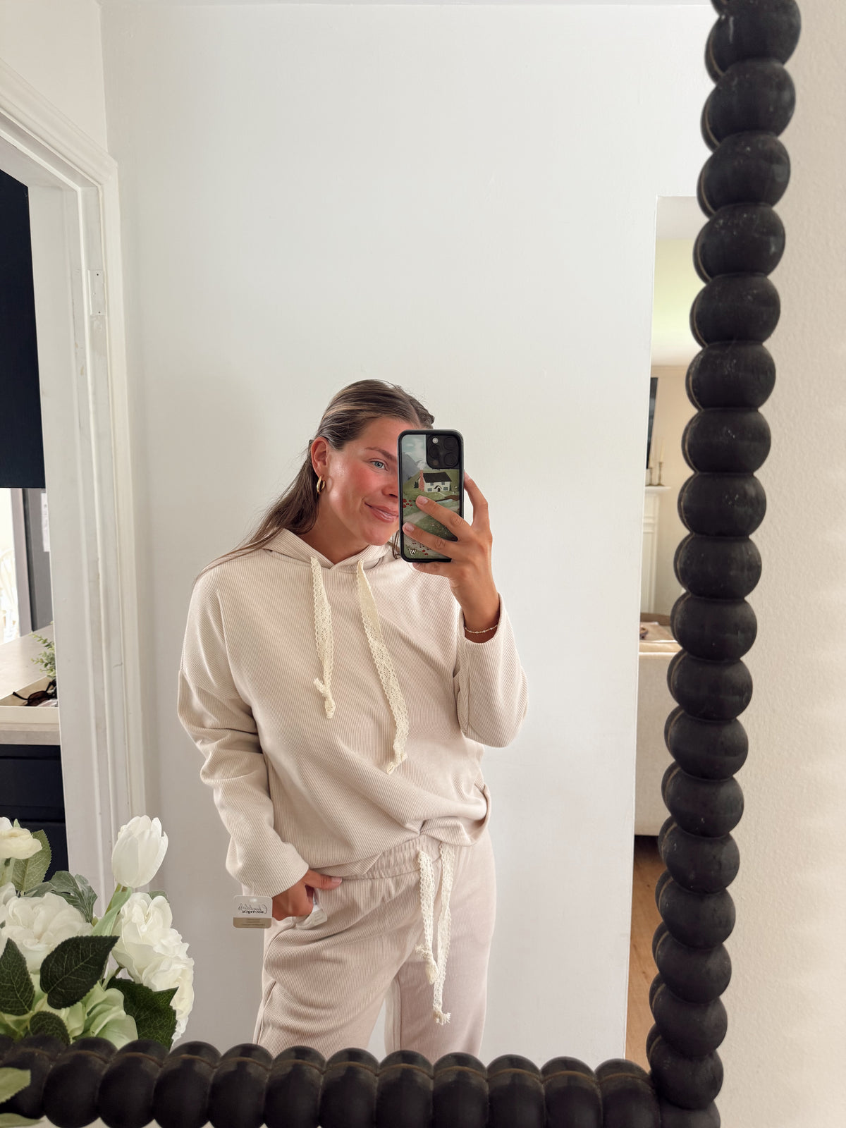 Drawstring Pullover Hoodie