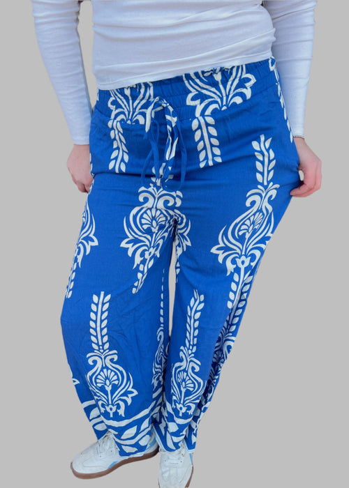 Flare Smocked Pant