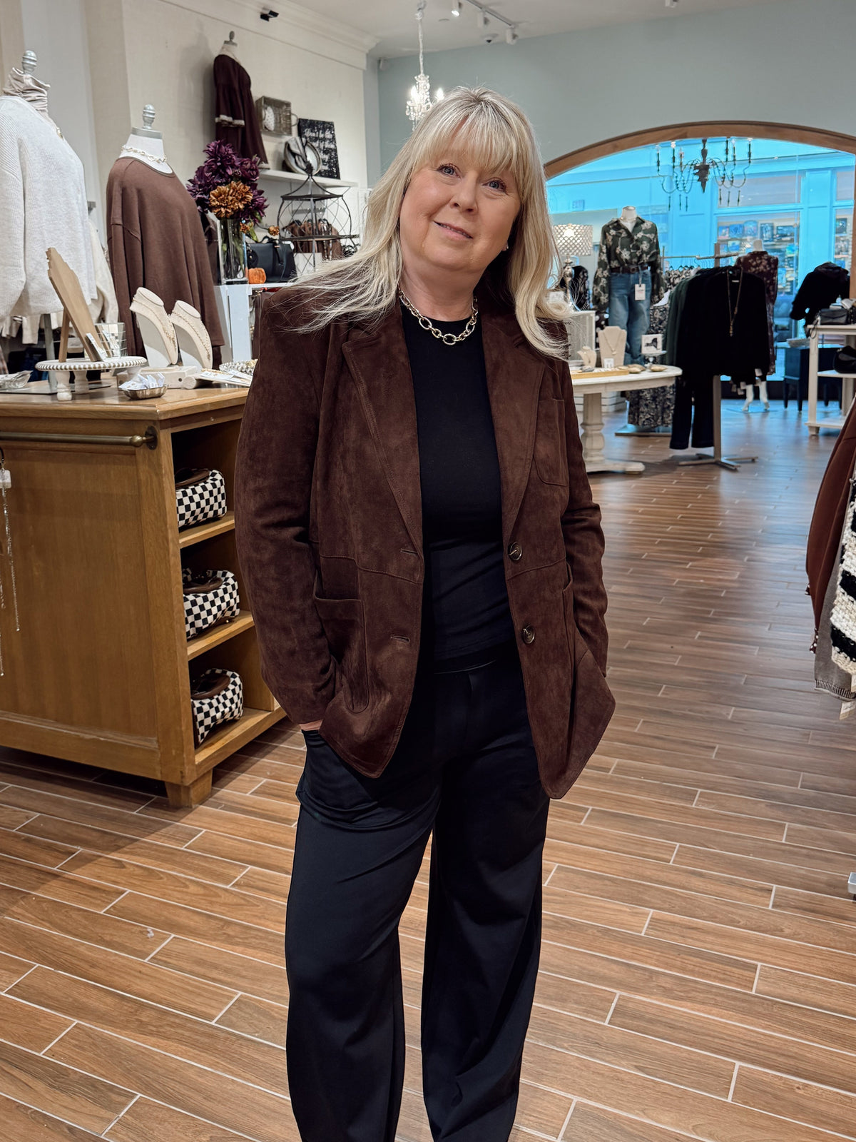 Suede Jacket