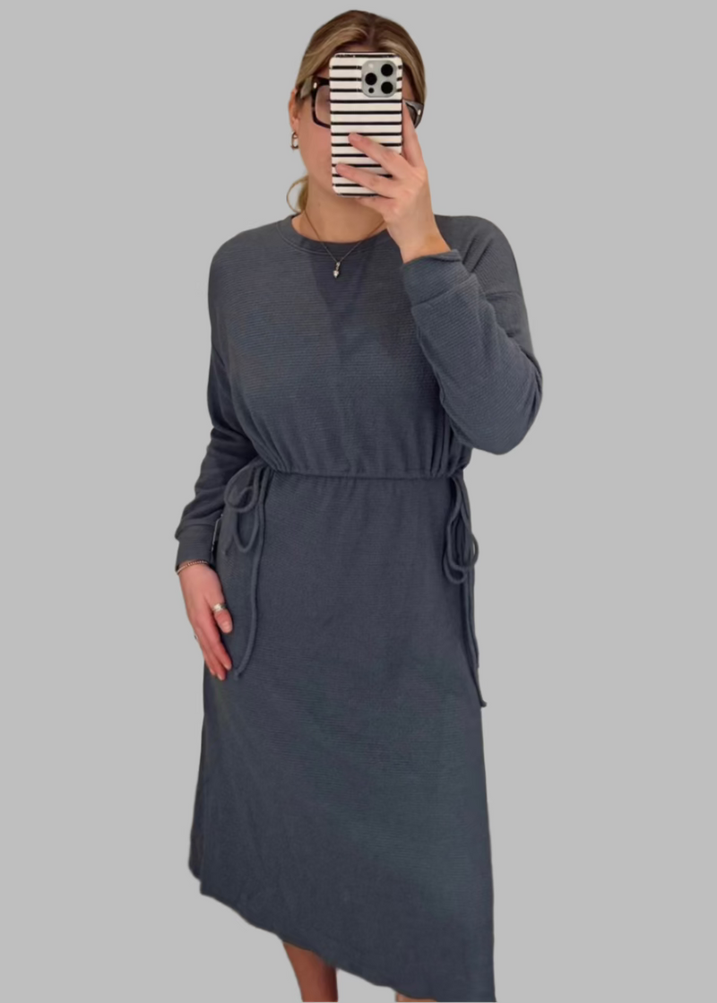 Cinched Tee Dress