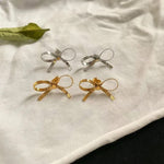 Ribbon Bow Earrings