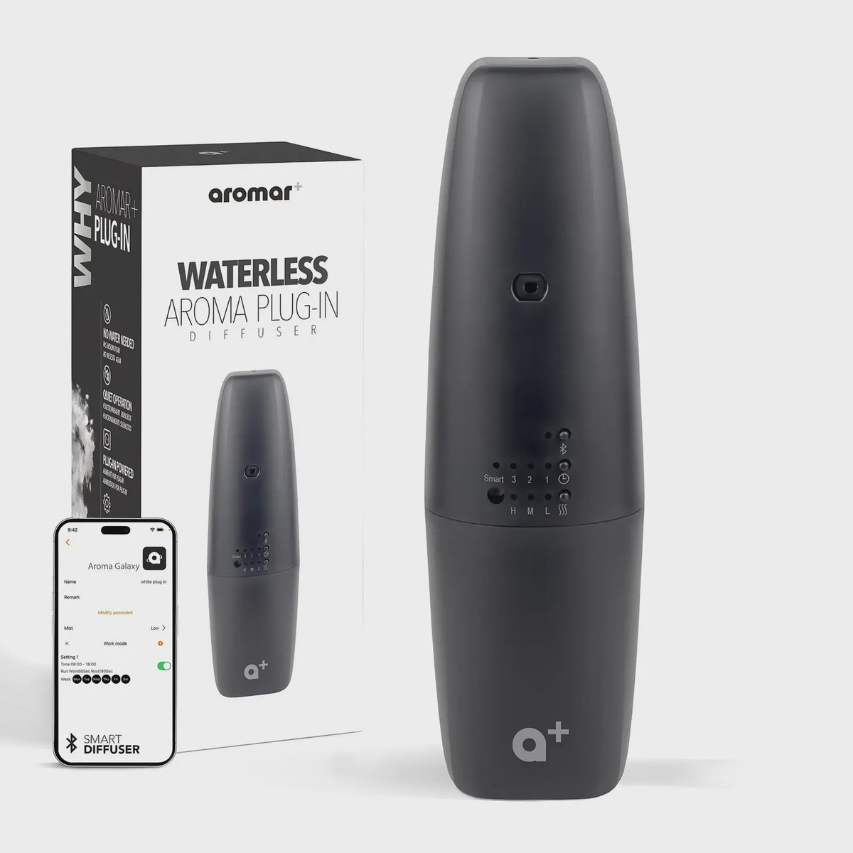 Aromar+ Waterless Plug-in Aroma Diffuser