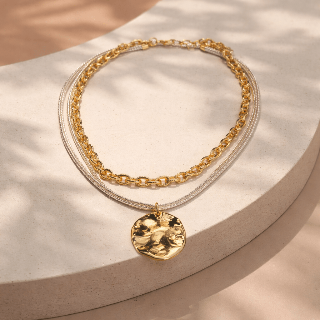 All about Texture Necklace - Chandeliers Boutique ny