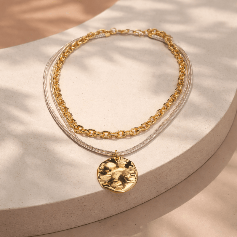 All about Texture Necklace - Chandeliers Boutique ny