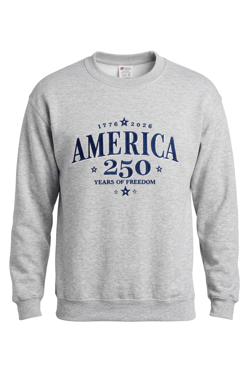 America Crew Neck - Chandeliers Boutique ny