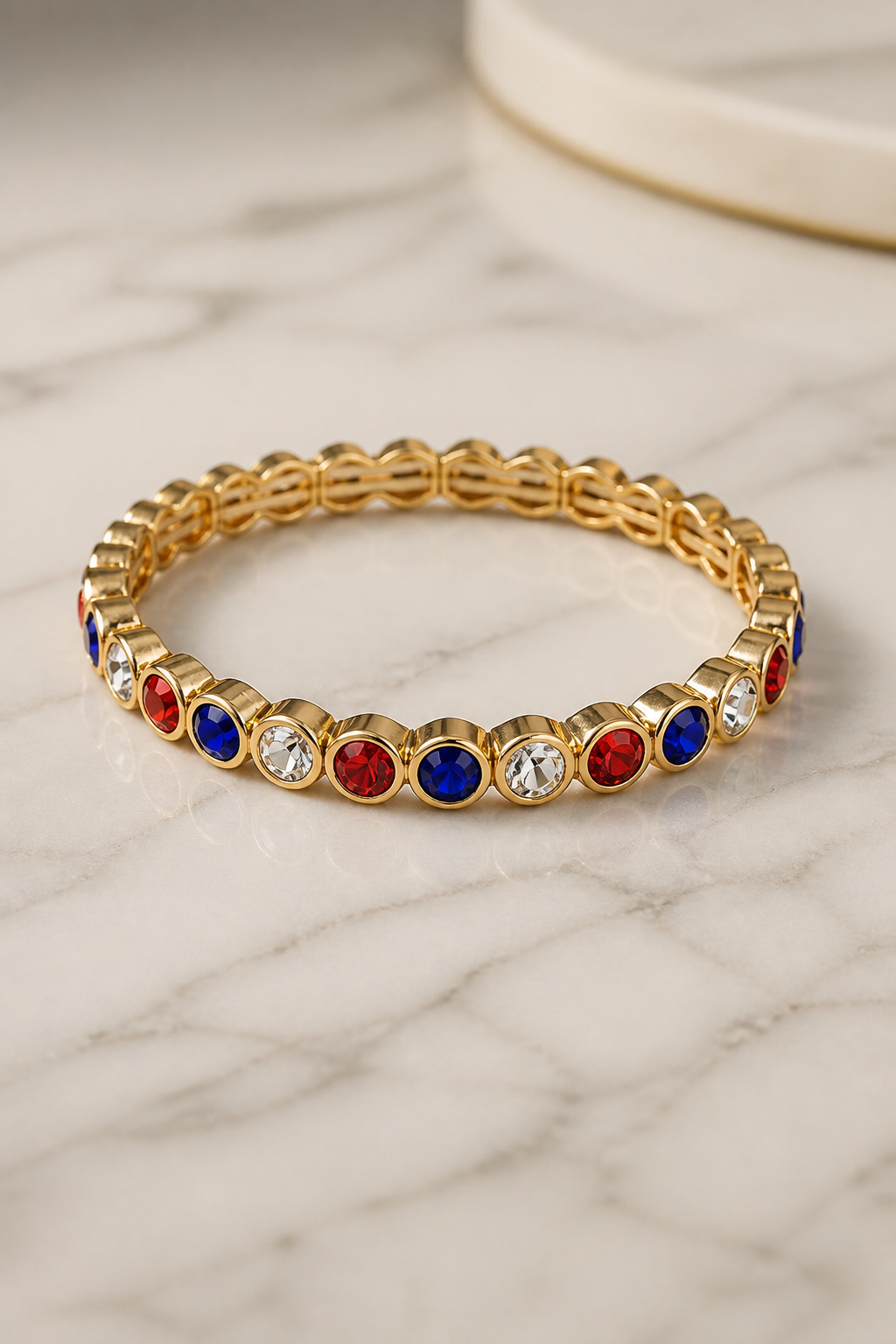 Red White and You Bracelet