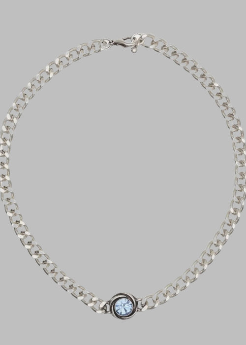 Blue Dream Pewter Necklace - Chandeliers Boutique ny