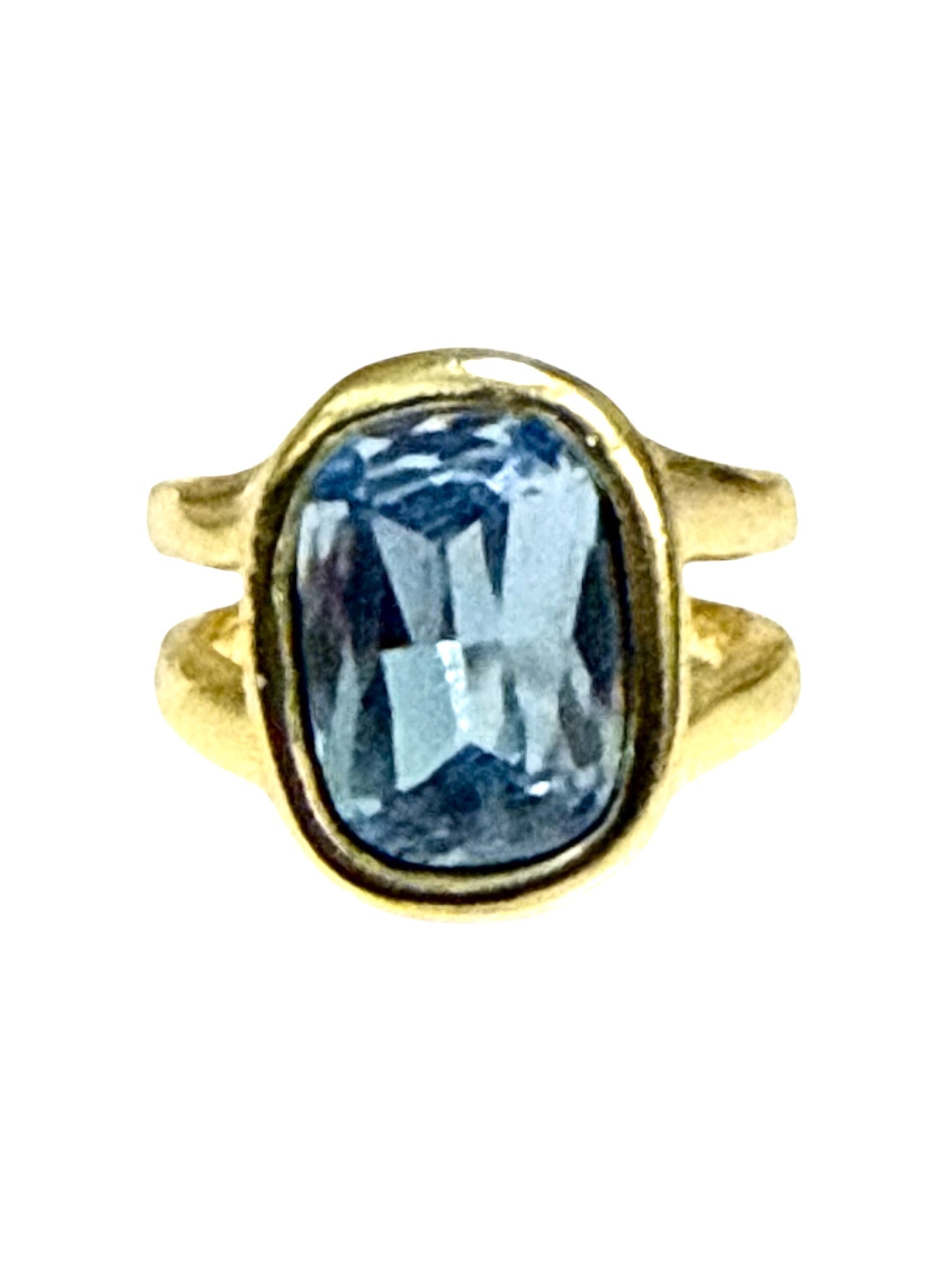 Blue Waterdrop ring - Chandeliers Boutique ny