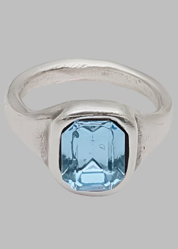 Brass Ring in Silver Plated - Chandeliers Boutique ny