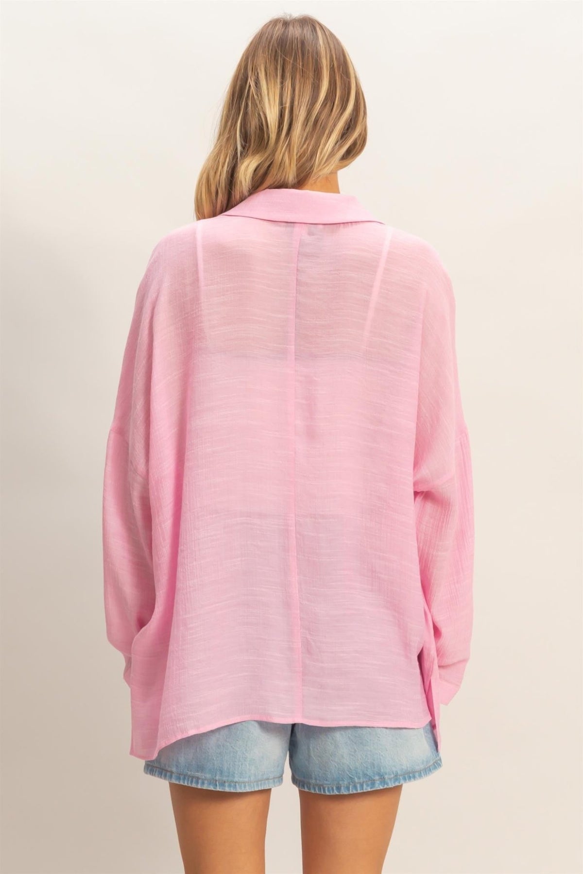 Button - down Blouse - Chandeliers Boutique ny