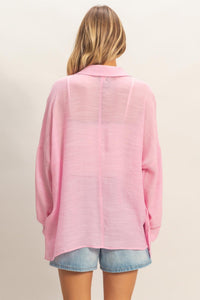 Button - down Blouse - Chandeliers Boutique ny
