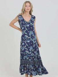 V Neck Tank Maxi Dress
