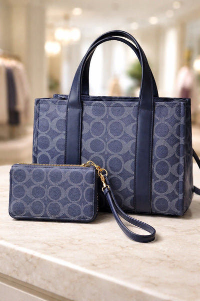 CC Tote w/ Wallet - Chandeliers Boutique ny
