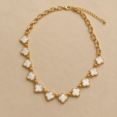 Subtle Clover Necklace