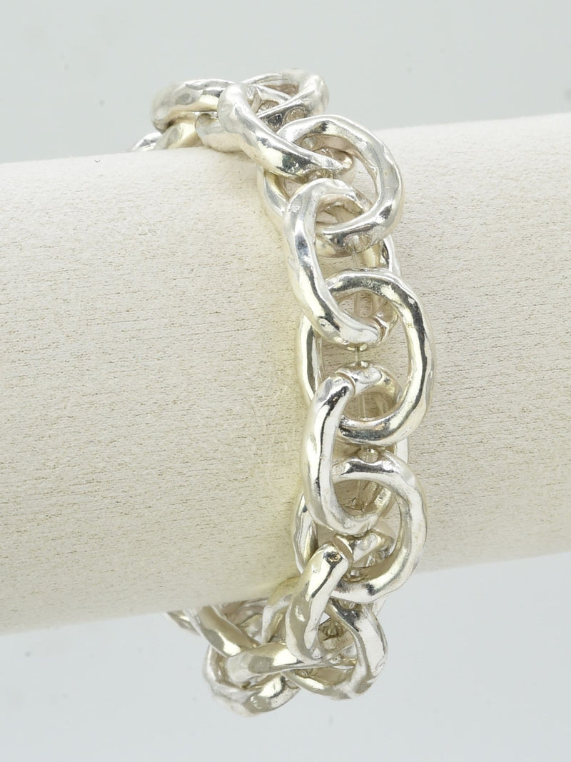 Chain Link Stretch Bracelet - Chandeliers Boutique ny